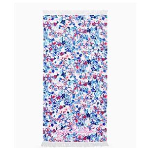New Lilly Pulitzer GWP Beach Towel Resort White Party Like A Lobstar NEW